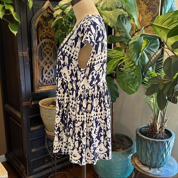 Anthropologie Ikat Ladder Lace Tunic - Picture 6 of 11